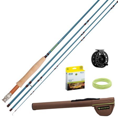 STRAITS FLY SHOPRedington Crosswater ComboComboThe new CROSSWATER is an  easy-to-cast, medium-fast action graphite fly rod, ideal for the new fly  angler. 2-piece and 4-piece models offer flexibility for the angler on the
