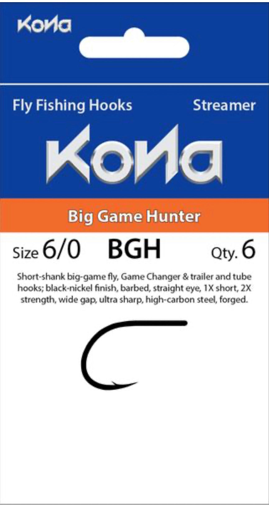 Kona Big Game Hunter (BGH) Hook