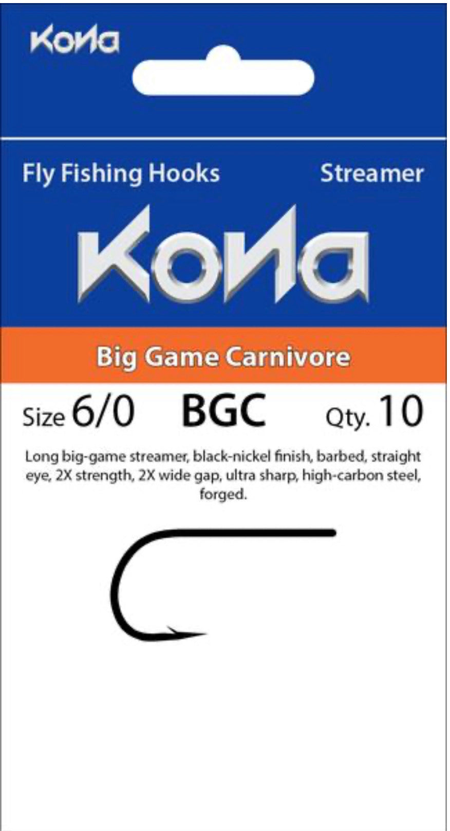 Kona Big Game Carnivore (BGC) Hook