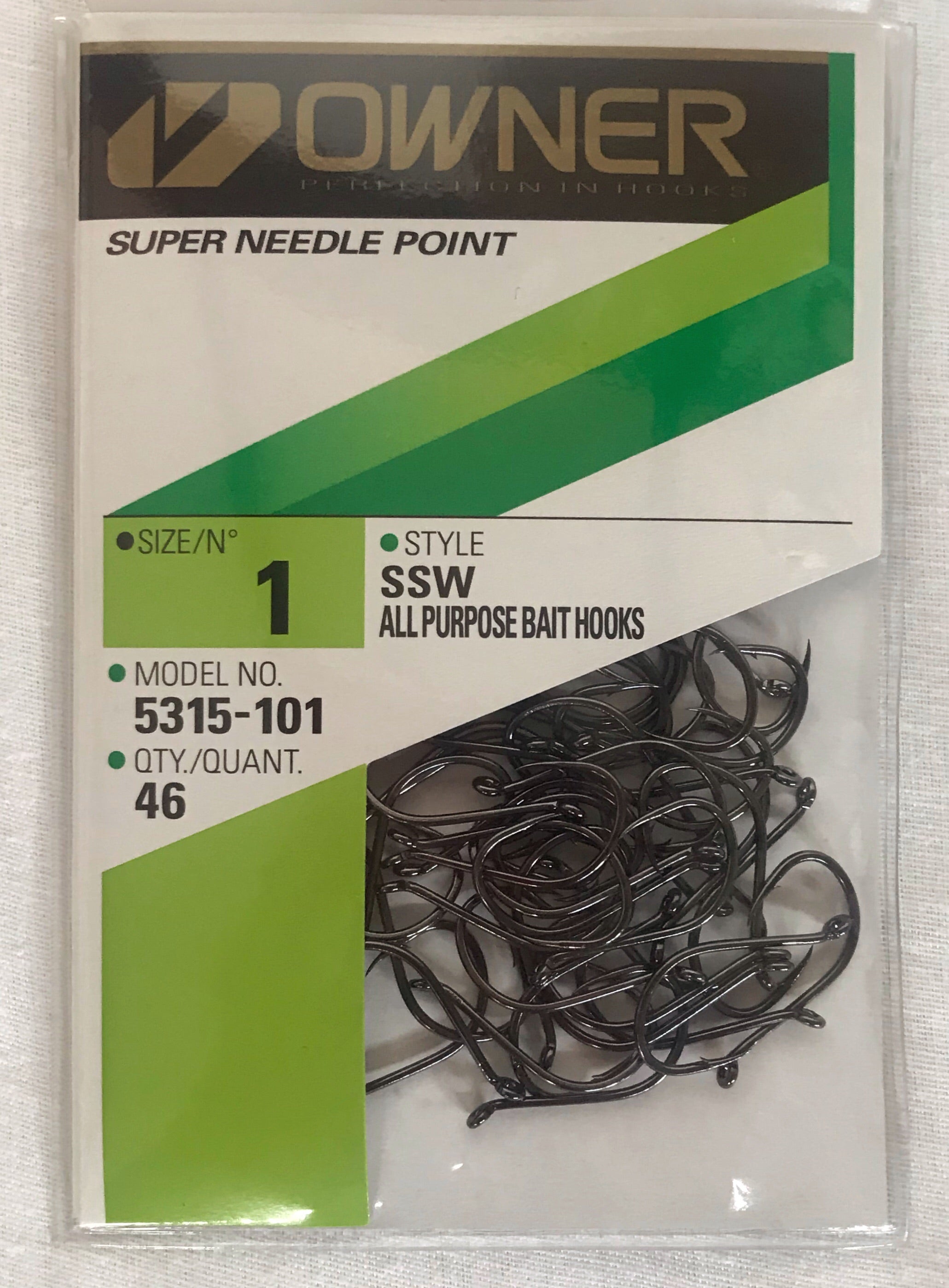 Owner SSW All Purpose Hook w/ Super Needle Point